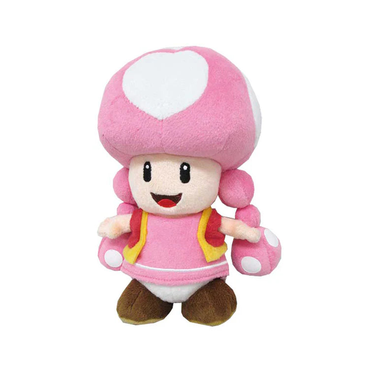 Toadette Super Mario 8" Plush