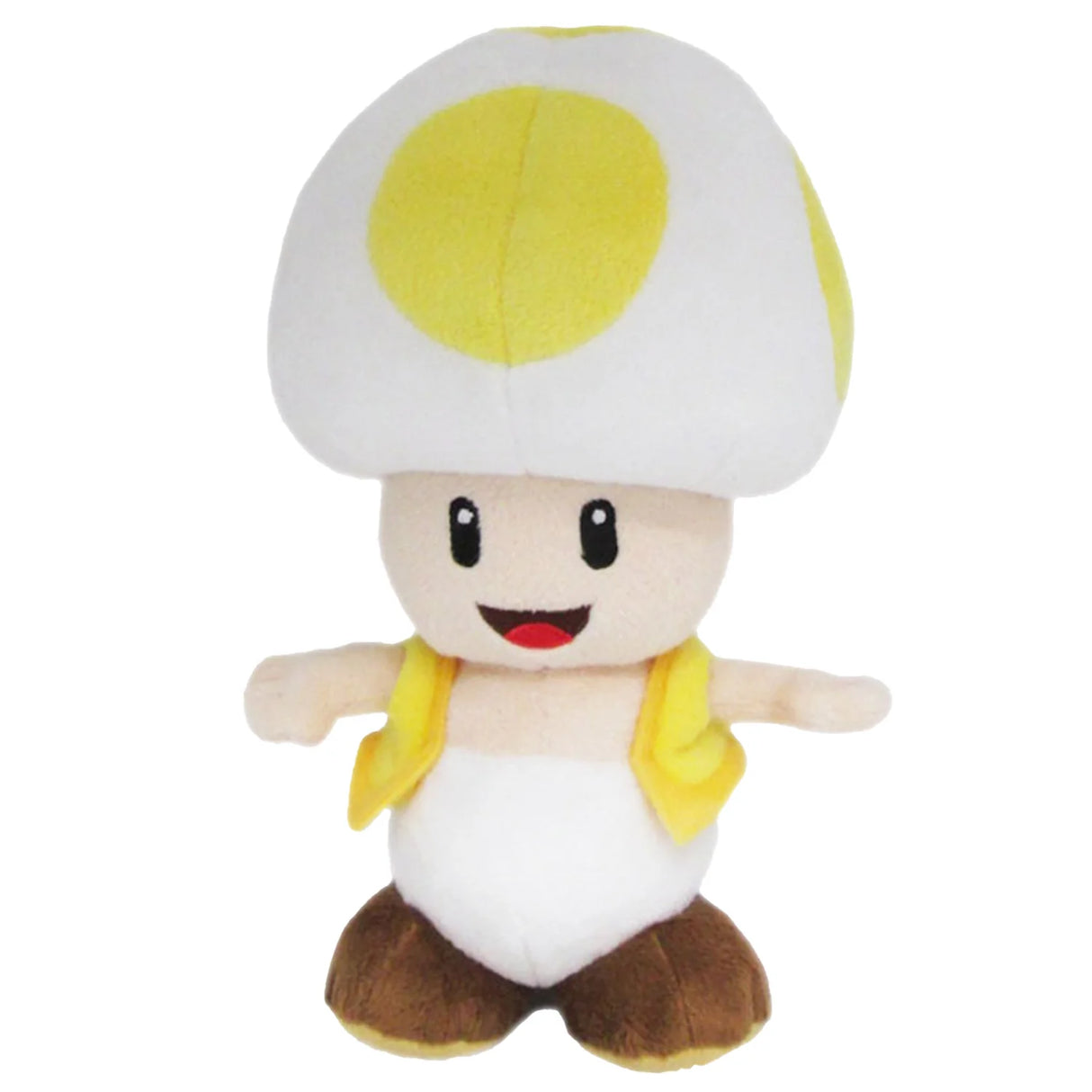 Yellow Toad Super Mario 8" Plush