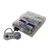 Super NES Console (Transparent White) - Premium Refurbished - Super Nintendo