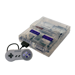 Super NES Console (Transparent White) - Premium Refurbished