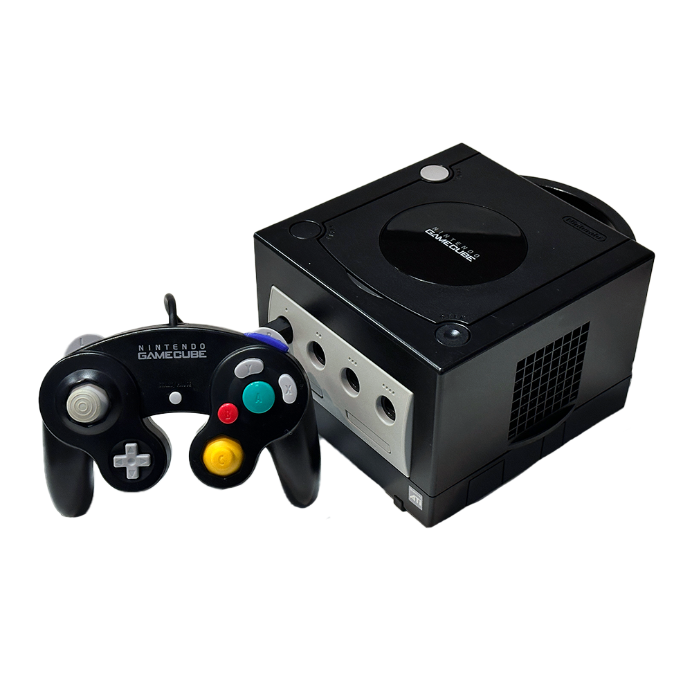 GameCube Console (Jet Black, DOL-001) - Refurbished - Gamecube