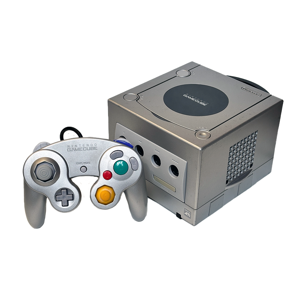 GameCube Console (Platinum, DOL-001) - Refurbished - Gamecube