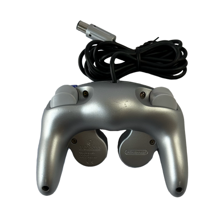 Back of Platinum Nintendo GameCube Controller