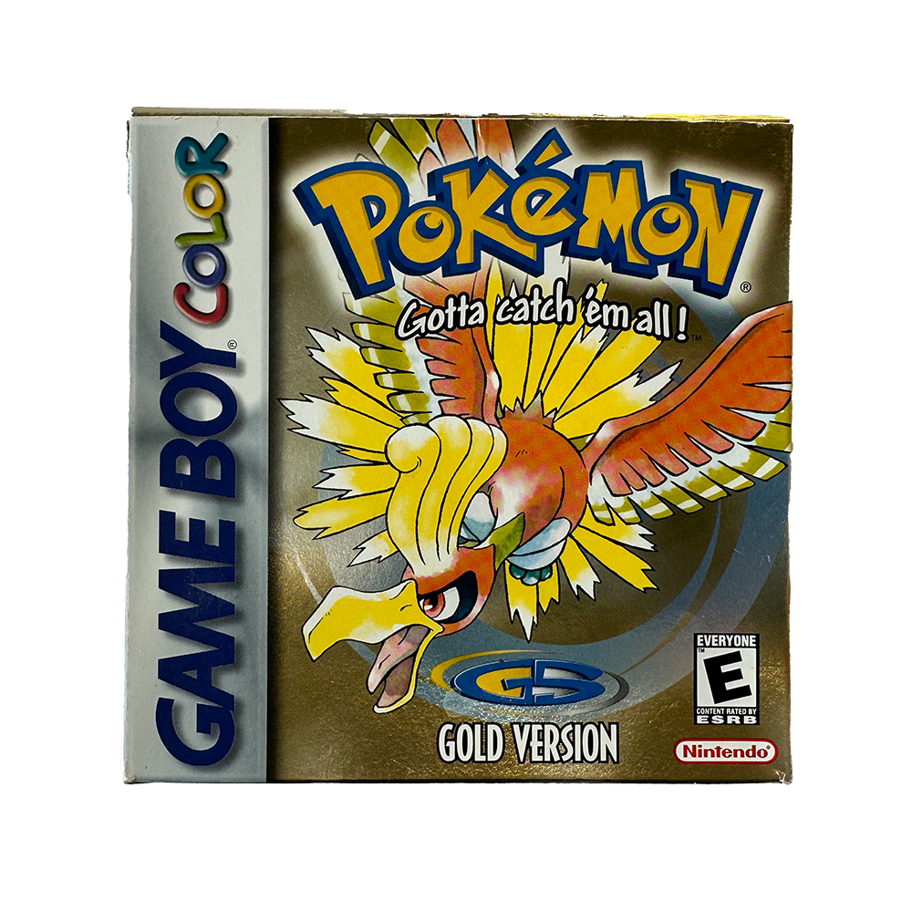 Pokémon Gold Version - Game Boy Color