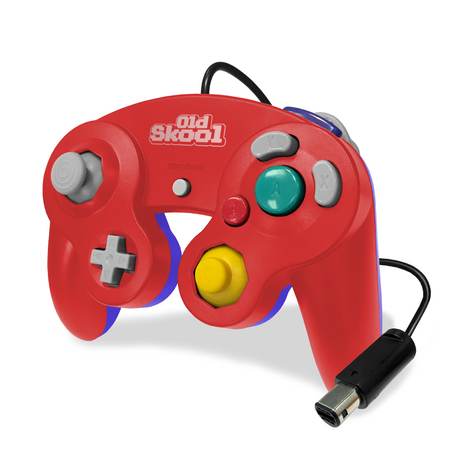 Wired Controller for Nintendo GameCube / Wii - Red/Blue