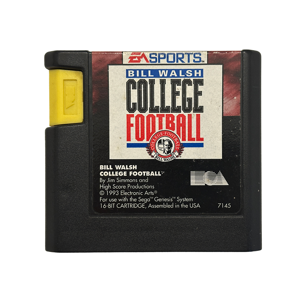 Bill Walsh College Football - SEGA Genesis