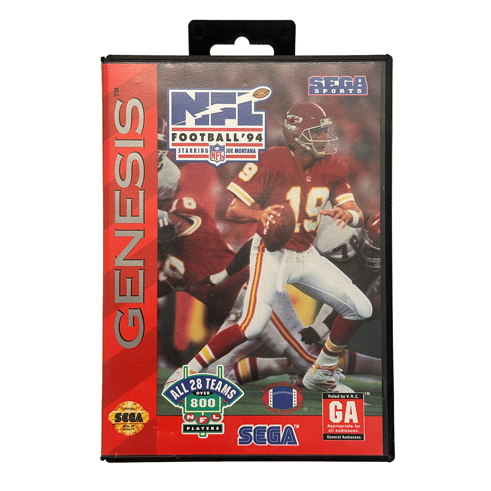 NFL Football '94 Starring Joe Montana - SEGA Genesis