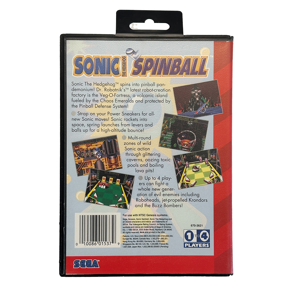 Sonic Spinball - SEGA Genesis