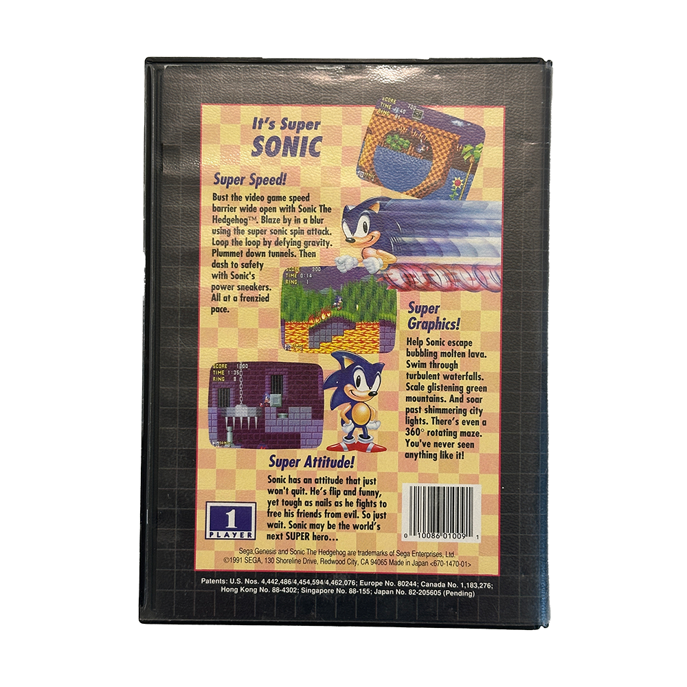 Sonic the Hedgehog - SEGA Genesis