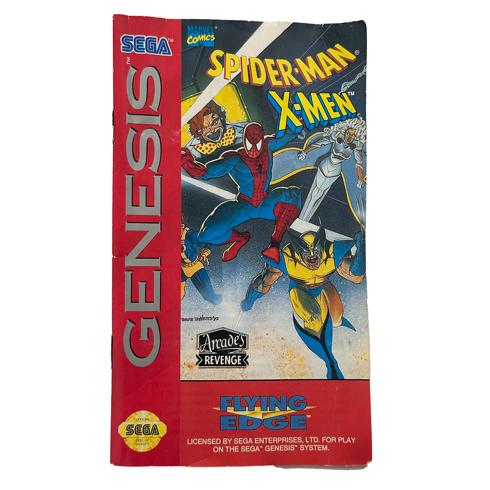 Spider-Man and the X-Men in Arcade's Revenge - SEGA Genesis