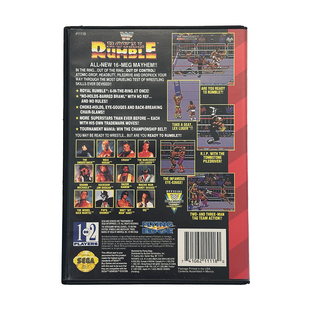 WWF Royal Rumble - SEGA Genesis