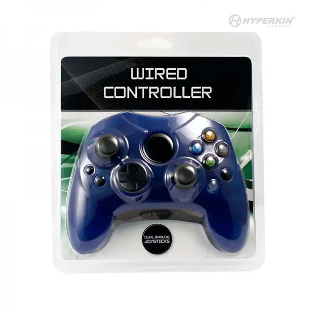 Wired Controller (Blue) for Original Xbox - Hyperkin - Controller