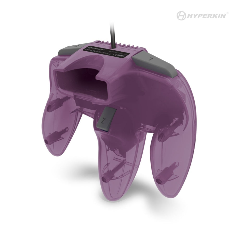 Captain Premium Controller (Amethyst Purple) for N64® - Hyperkin - Controller