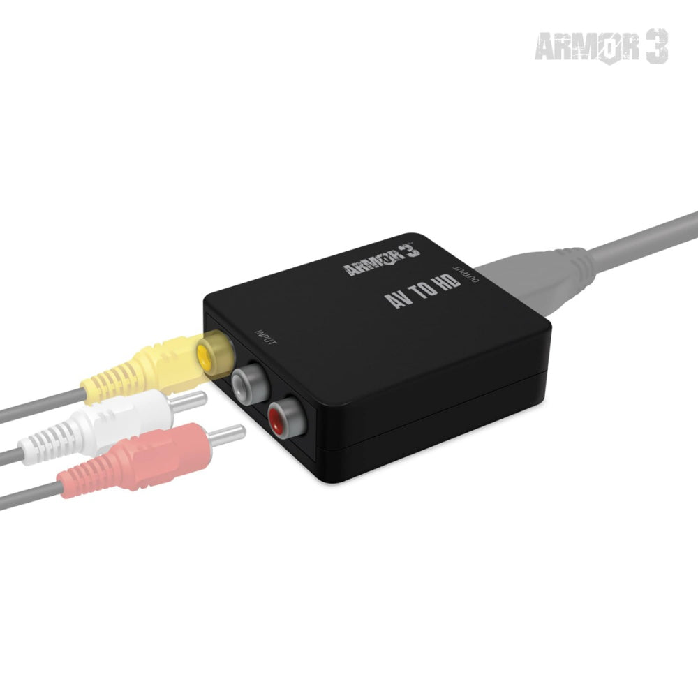 NuScope AV to HDMI Universal Converter Box (for Retro Consoles to Modern TV) - Armor3 - Cable