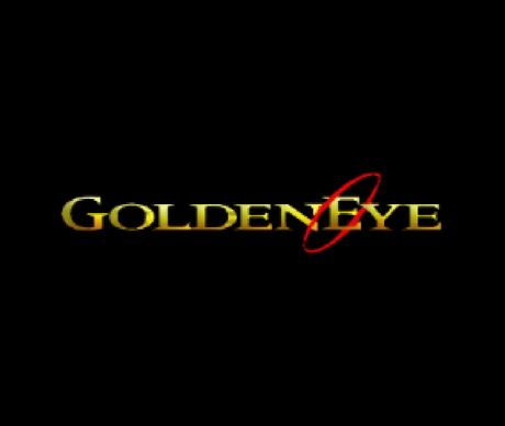 Title screen of Goldeneye 007 for the Nintendo 64