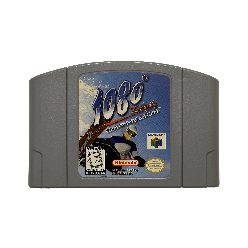 1080 snowboarding cartridge for Nintendo 64