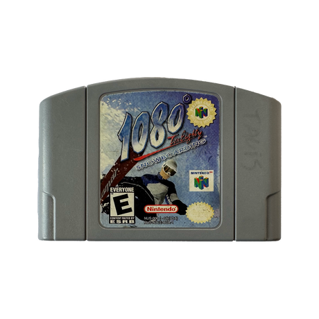 Player's Choice version of 1080 Snowboarding cartridge for Nintendo 64