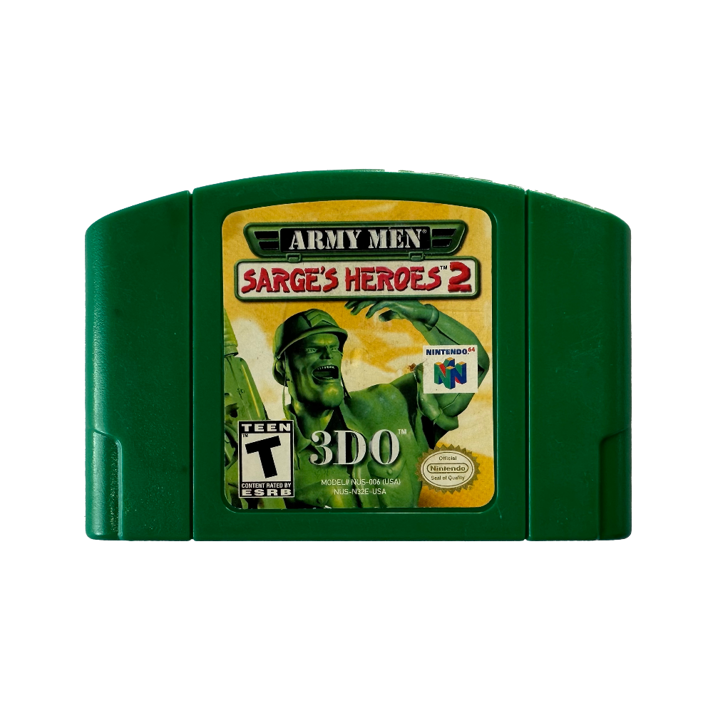 Army Men Sarge's Heroes 2 - Nintendo 64