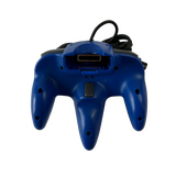 Back of Blue controller for the Nintendo 64