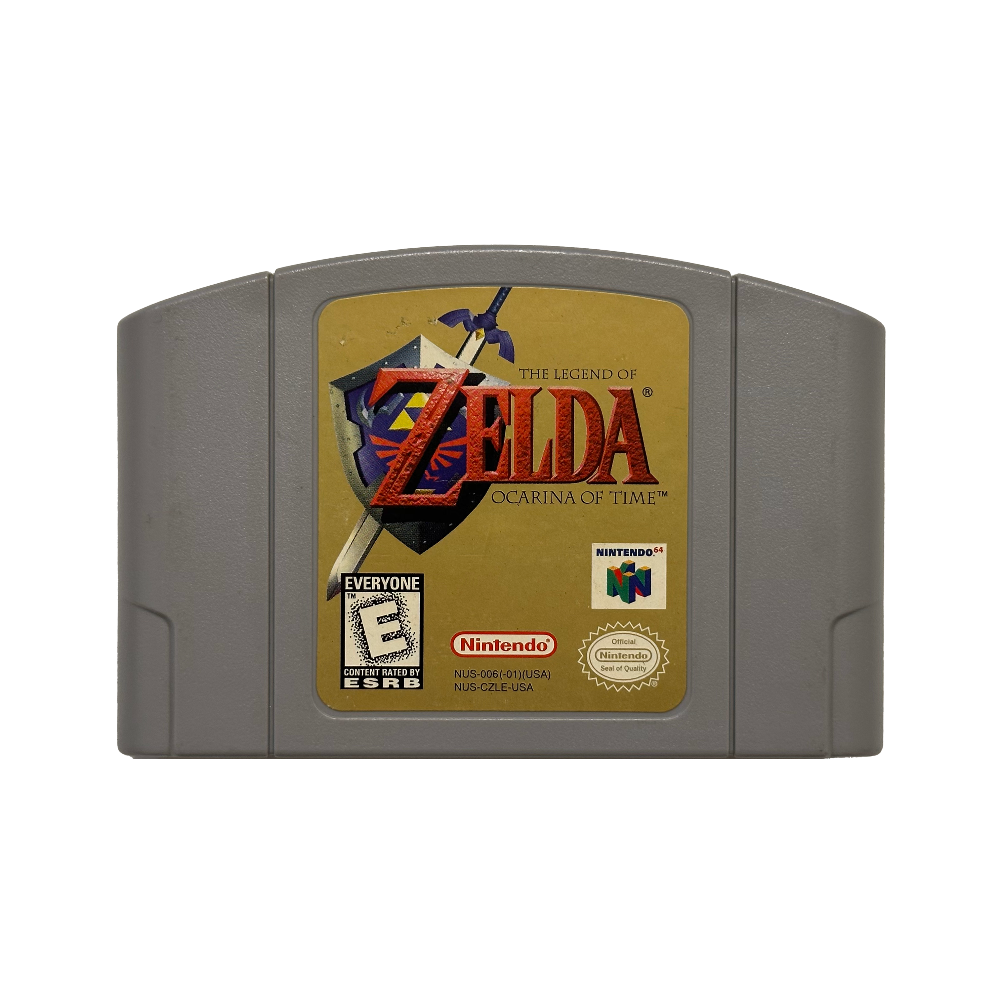  Grey Legend of Zelda Ocarina of Time cartridge for Nintendo 64