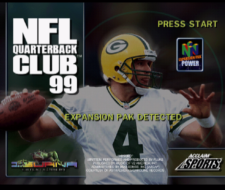NFL Quarterback Club 99 - Nintendo 64