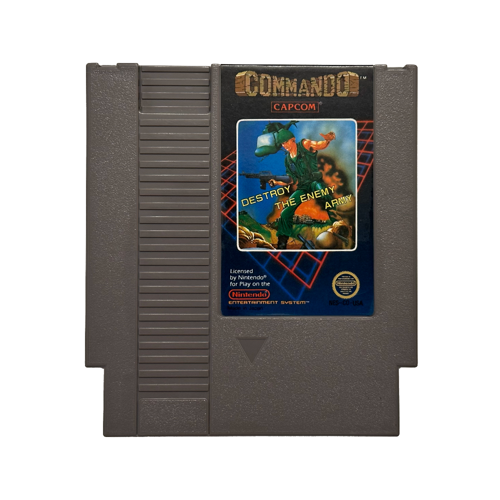 Commando cartridge for NES