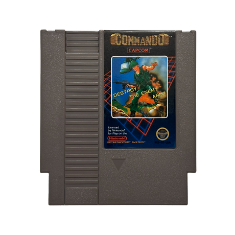 Commando cartridge for NES