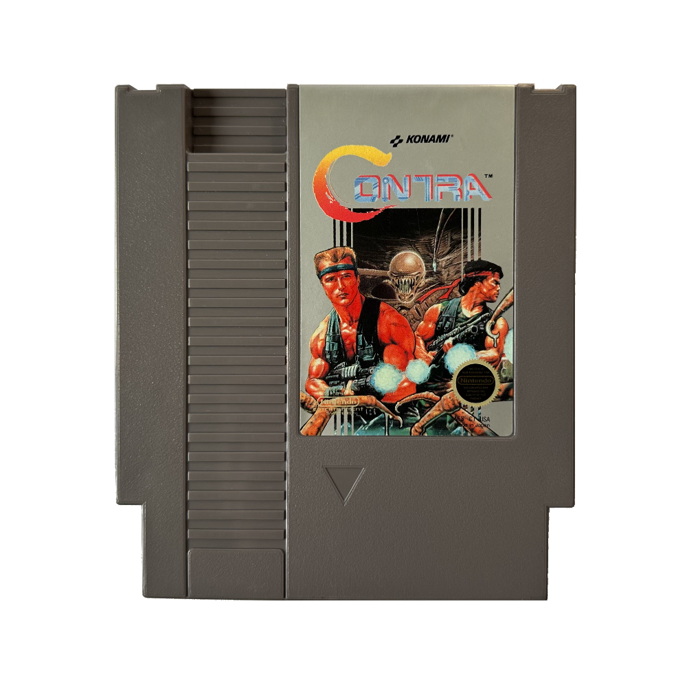 Contra cartridge for NES