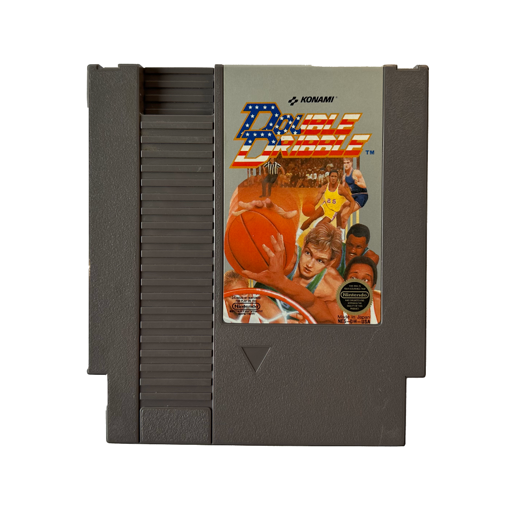 Double Dribble cartridge for NES