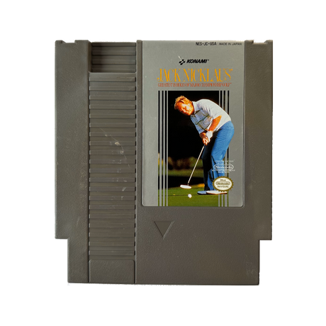 Jack Nicklaus Golf cartridge for NES