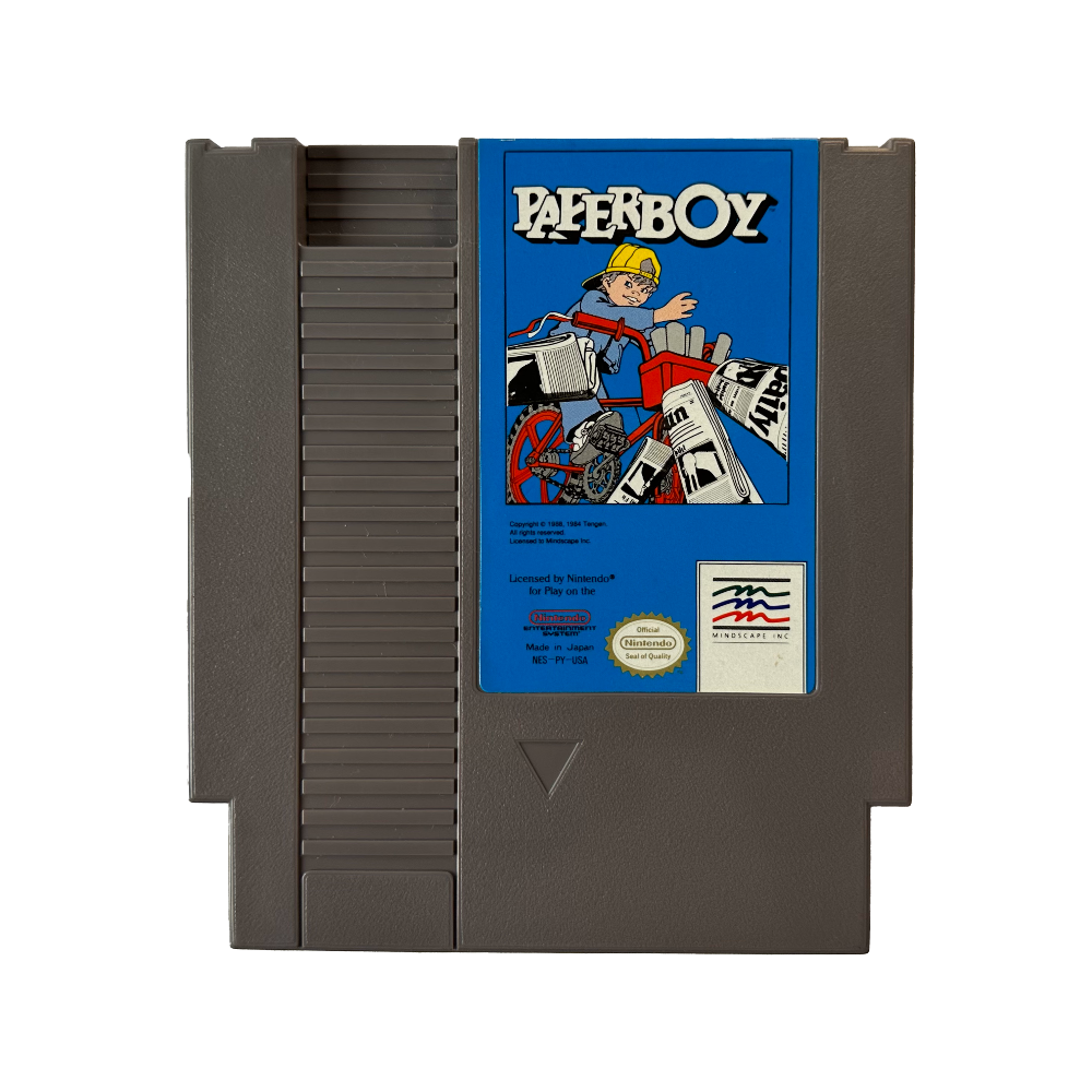 Paperboy cartridge for NES