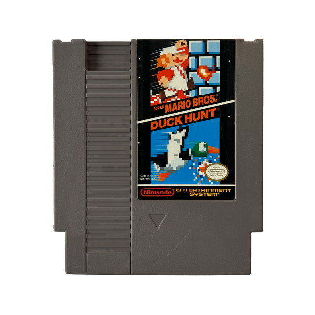 Another version of Super Mario Duck Hunt cartridge for NES