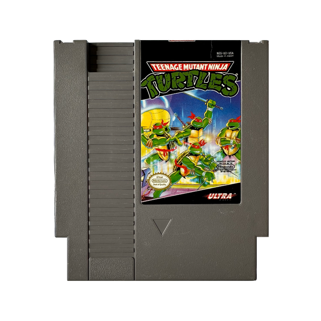 Teenage Mutant Ninja Turtles cartridge for NES