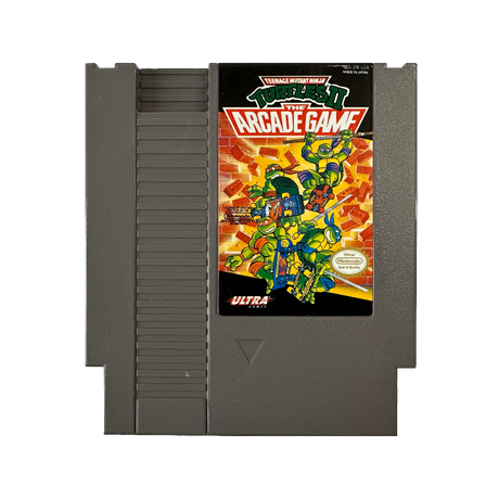 Teenage Mutant Ninja Turtles II the Arcade Game cartridge for NES