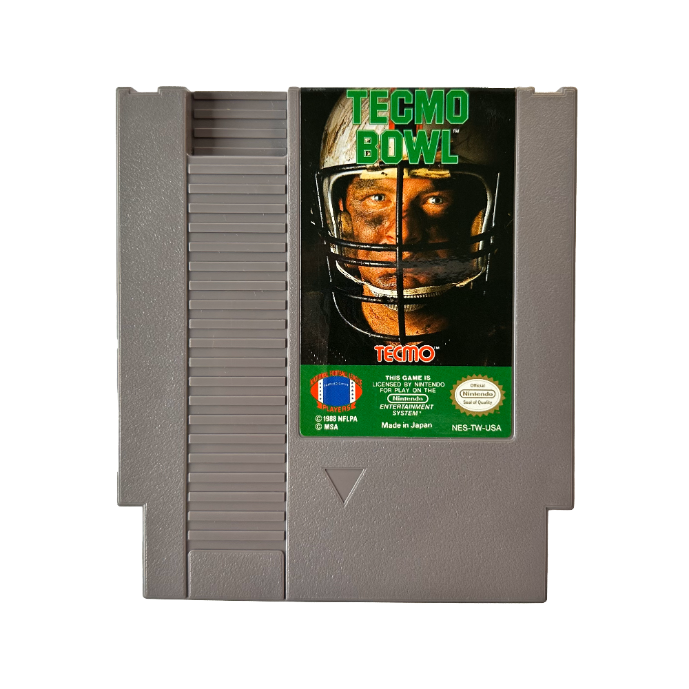 Tecmo Bowl cartridge for NES