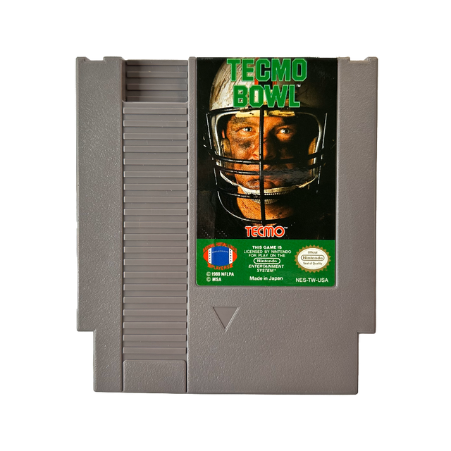 Tecmo Bowl cartridge for NES