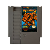 Tecmo World Wrestling cartridge for NES