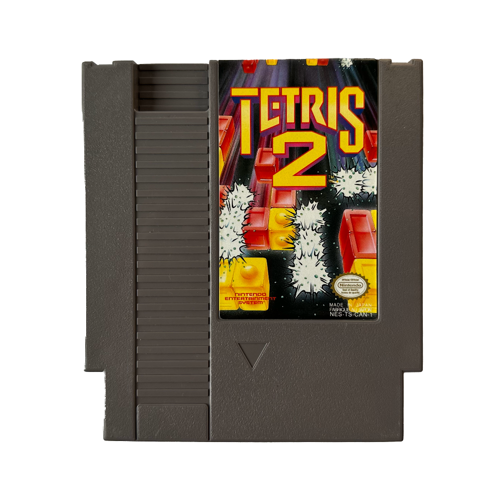 Tetris 2 cartridge for NES