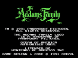 Addams Family - NES