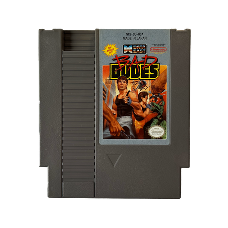 Bad Dudes cartridge for NES