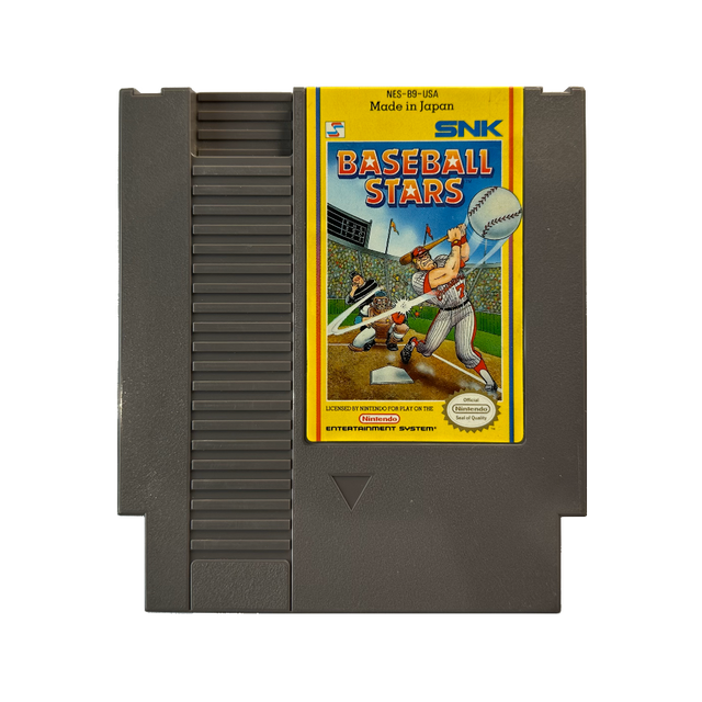 Baseball Stars cartridge for NES