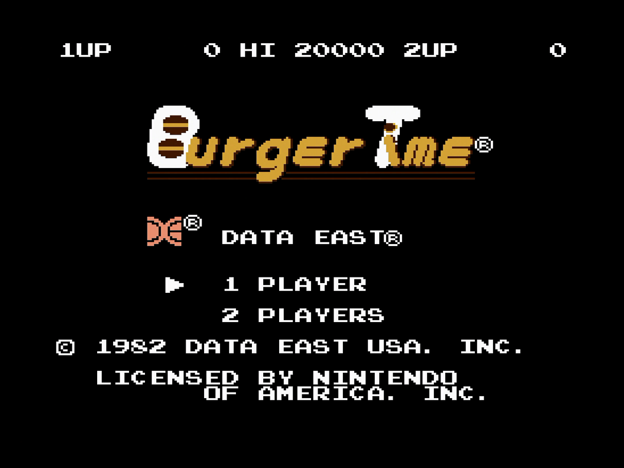 BurgerTime - NES