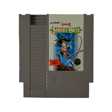 Casltevania II: Simon's Quest cartridge for NES