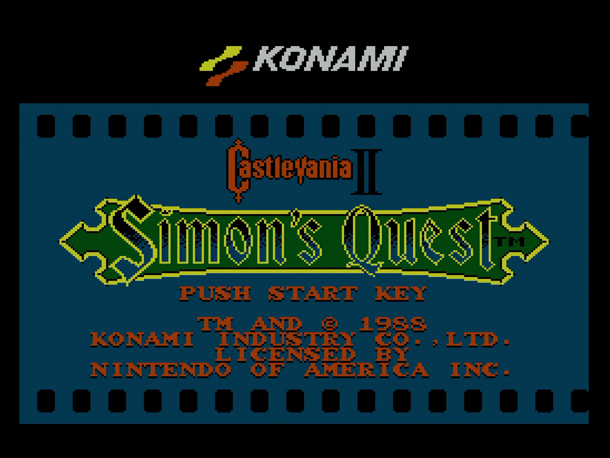 Castlevania II: Simon's Quest - NES