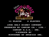 Chip 'n Dale Rescue Rangers - NES