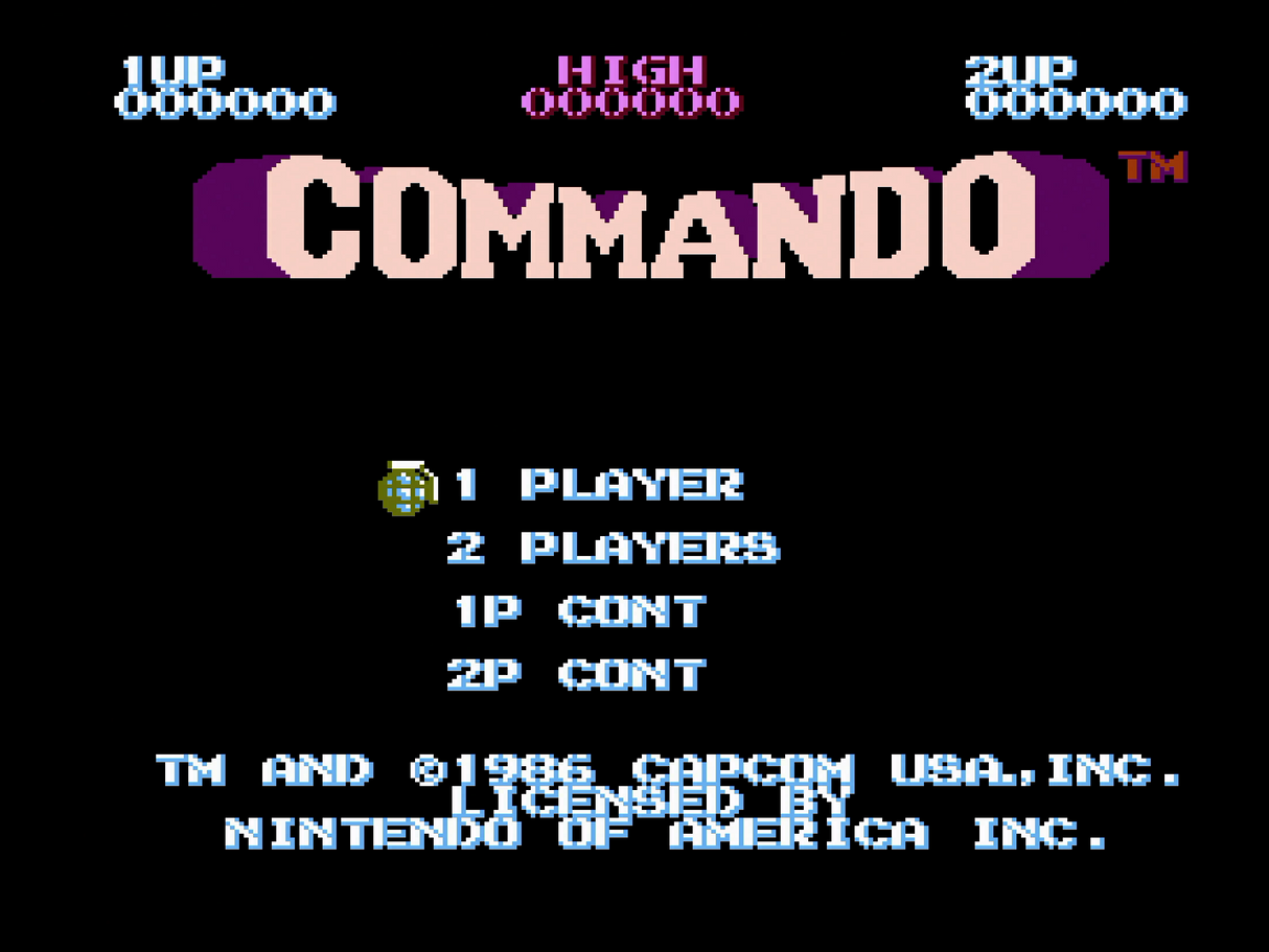 Commando - NES