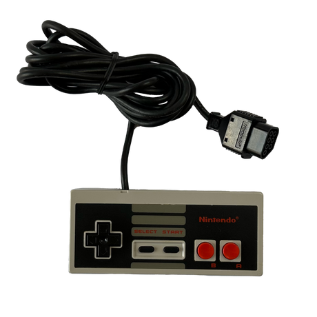 Front of original NES controller