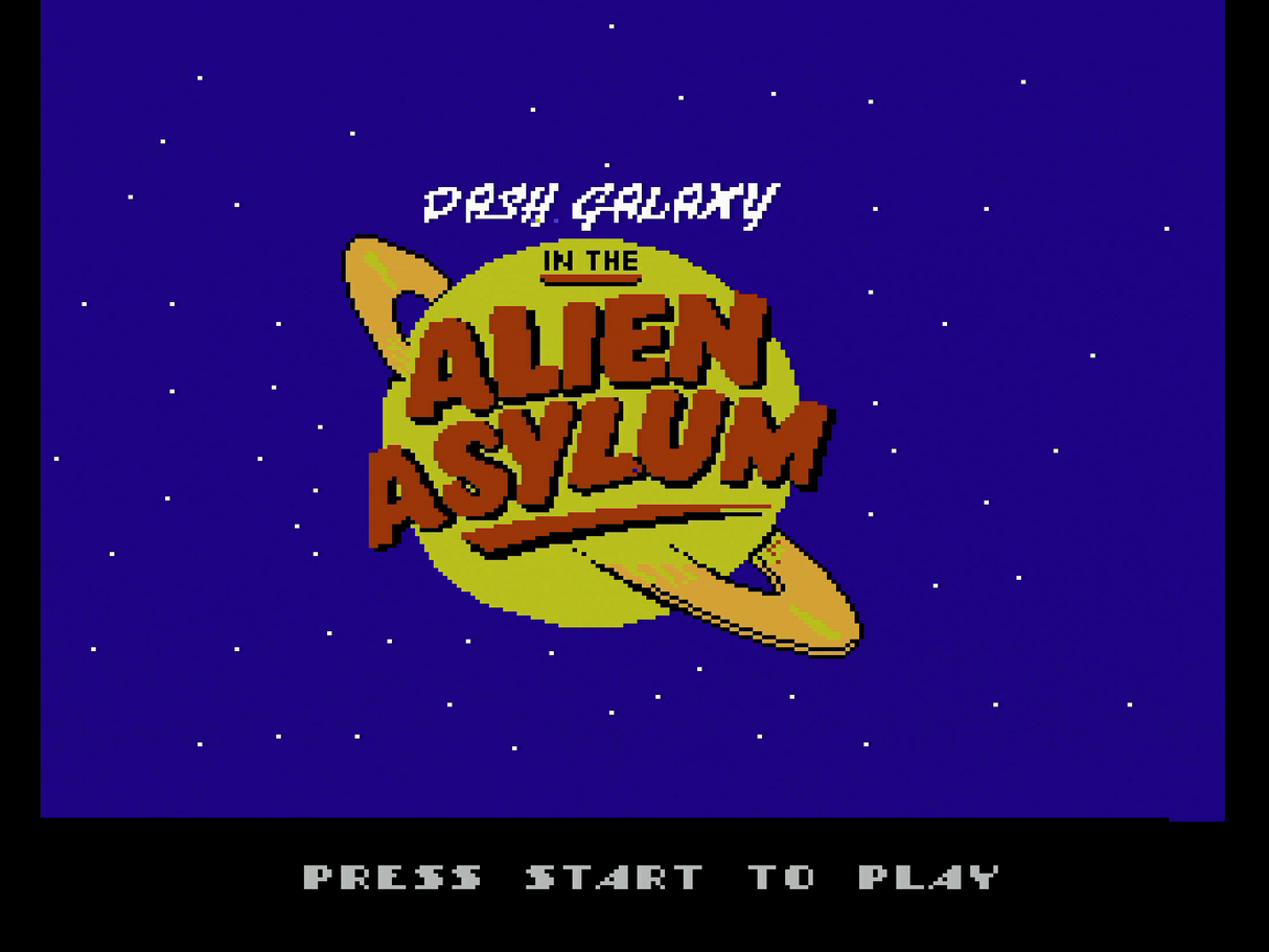 Dash Galaxy In The Alien Asylum - NES