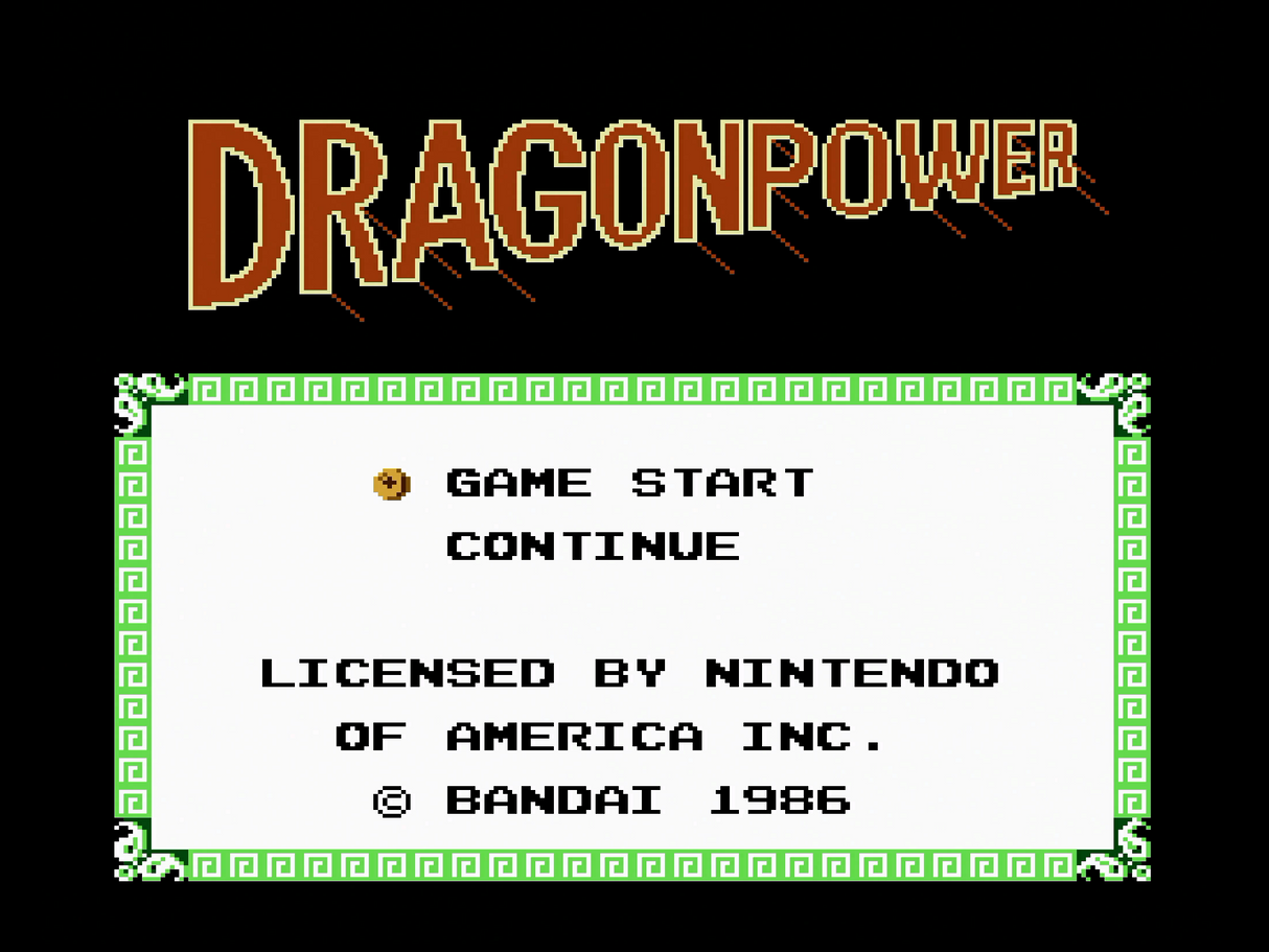 Dragon Power - NES