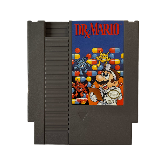 Dr. Mario cartridge for NES